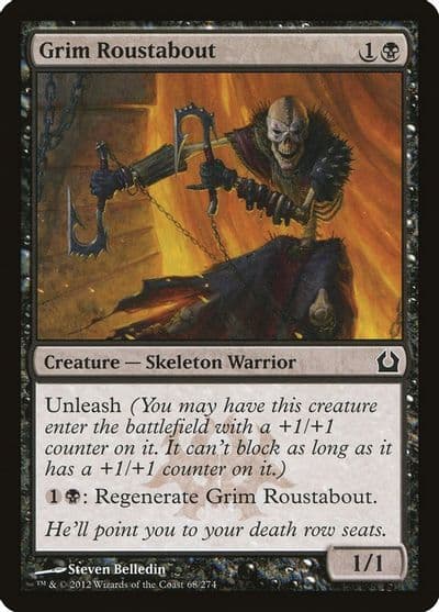 Grim Roustabout Return to Ravnica Magic card