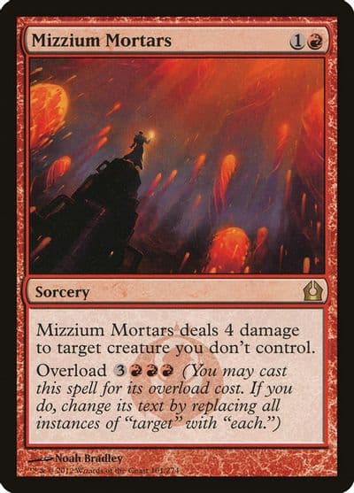 Mizzium Mortars Return to Ravnica Magic card