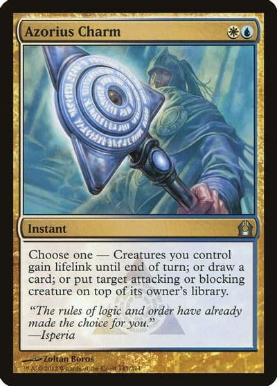 Azorius Charm Return to Ravnica Magic card