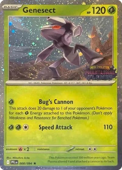 Genesect (Cosmos Holo) (Best Buy Exclusive) Miscellaneous Cards & Products Pokemon card