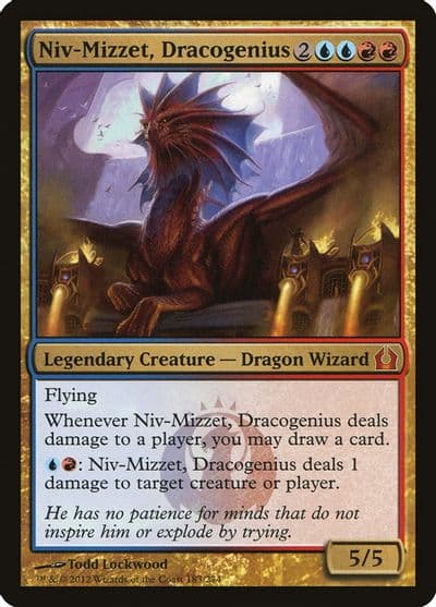 Niv Mizzet Dracogenius Return to Ravnica Magic card