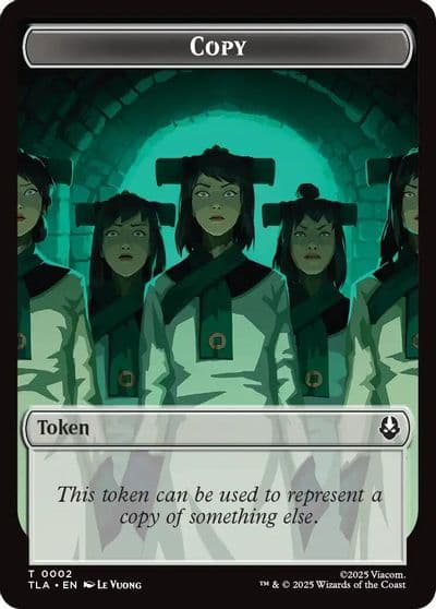 Copy 0002 Soldier 0011 Double Sided Token Avatar: The Last Airbender Magic card