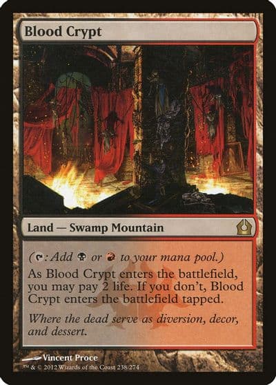 Blood Crypt Return to Ravnica Magic card