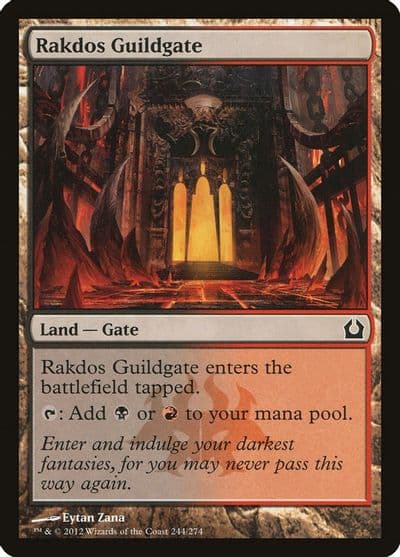 Rakdos Guildgate Return to Ravnica Magic card