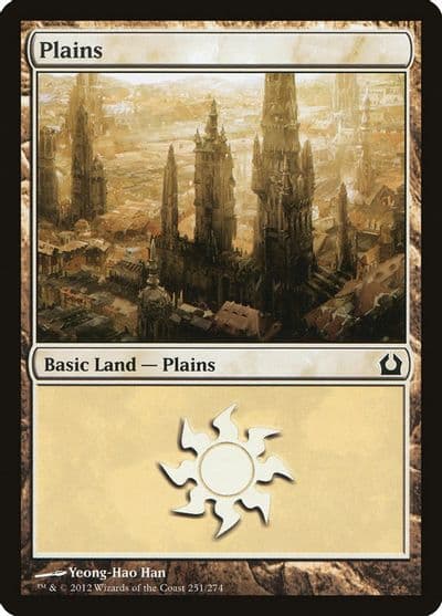 Plains 251 Return to Ravnica Magic card