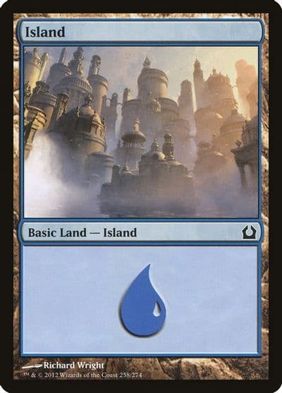 Island 258 Return to Ravnica Magic card