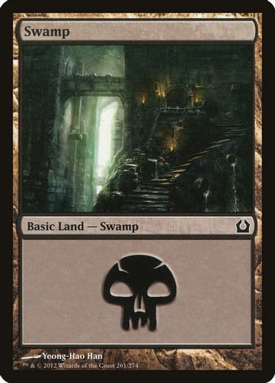Swamp 261 Return to Ravnica Magic card
