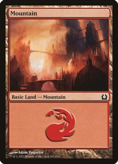 Mountain 267 Return to Ravnica Magic card