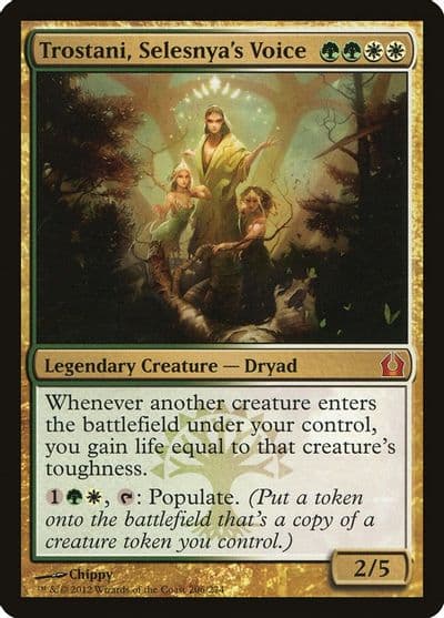 Trostani Selesnyas Voice Return to Ravnica Magic card