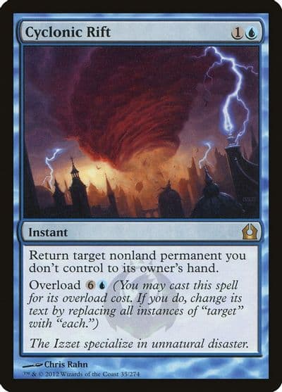 Cyclonic Rift Return to Ravnica Magic card