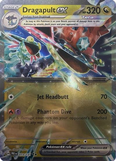 Dragapult ex Jumbo Cards Pokemon card