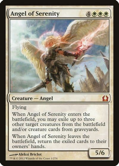 Angel of Serenity Return to Ravnica Magic card