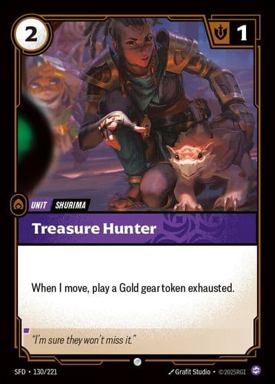Treasure Hunter Spiritforged Riftbound card
