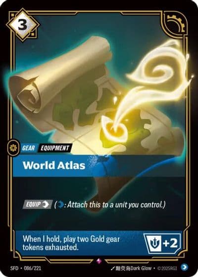 World Atlas Spiritforged Riftbound card