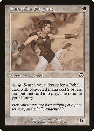 Ramosian Sergeant Mercadian Masques Magic card