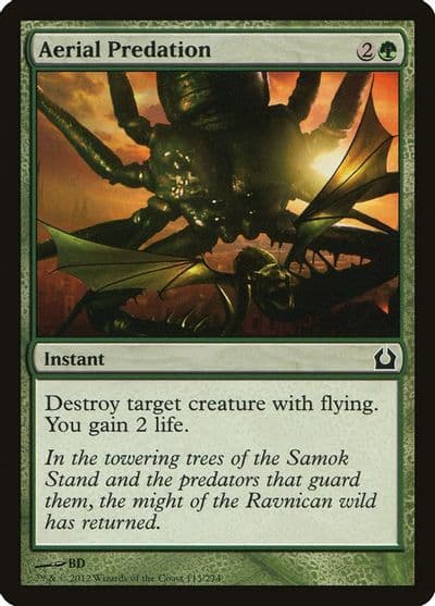 Aerial Predation Return to Ravnica Magic card