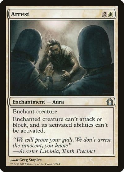 Arrest Return to Ravnica Magic card