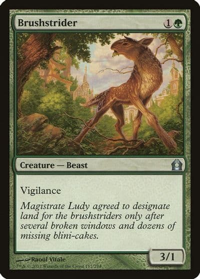 Brushstrider Return to Ravnica Magic card