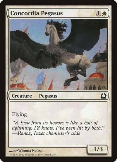 Concordia Pegasus Return to Ravnica Magic card