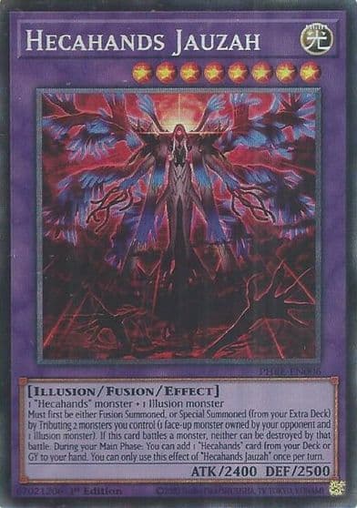 Hecahands Jauzah CR Phantom Revenge Yu-Gi-Oh! card
