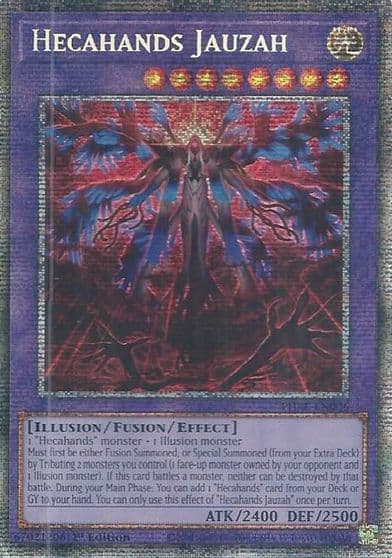 Hecahands Jauzah Starlight Rare Phantom Revenge Yu-Gi-Oh! card