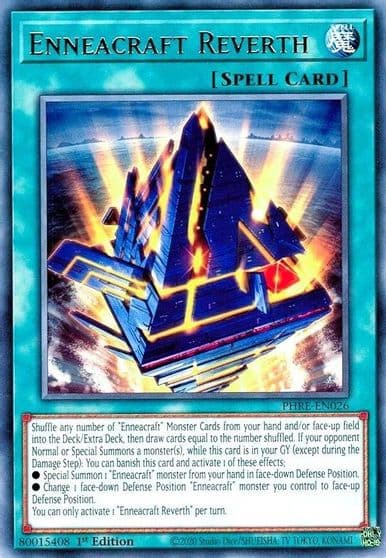 Enneacraft Reverth Phantom Revenge Yu-Gi-Oh! card