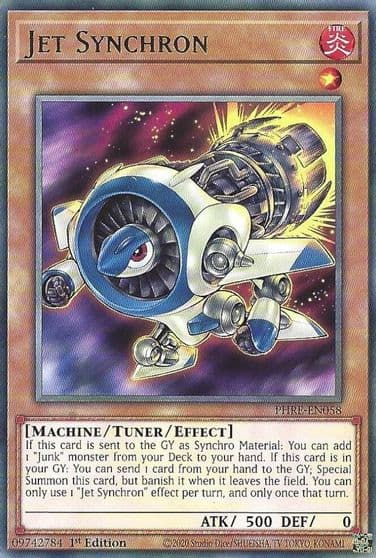 Jet Synchron Phantom Revenge Yu-Gi-Oh! card