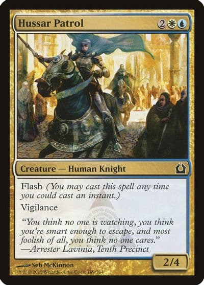 Hussar Patrol Return to Ravnica Magic card