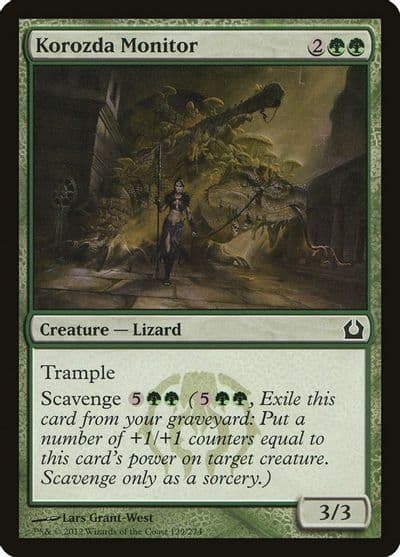 Korozda Monitor Return to Ravnica Magic card