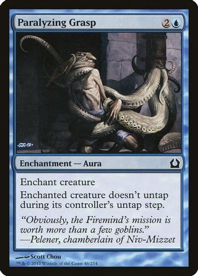 Paralyzing Grasp Return to Ravnica Magic card