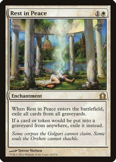 Rest in Peace Return to Ravnica Magic card