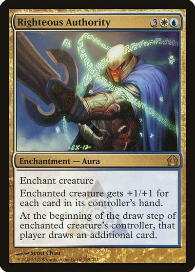 Righteous Authority Return to Ravnica Magic card