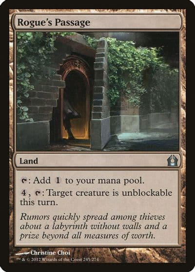 Rogues Passage Return to Ravnica Magic card