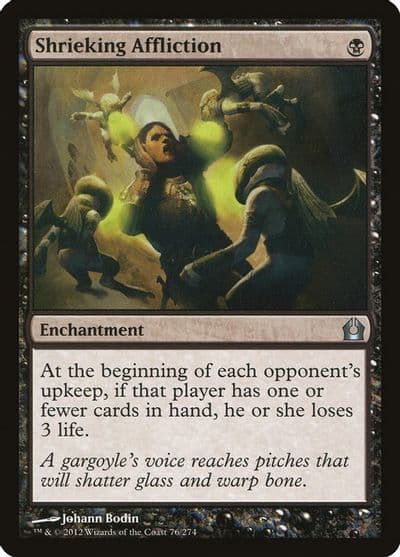 Shrieking Affliction Return to Ravnica Magic card