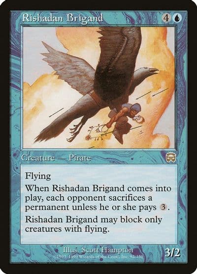 Rishadan Brigand Mercadian Masques Magic card