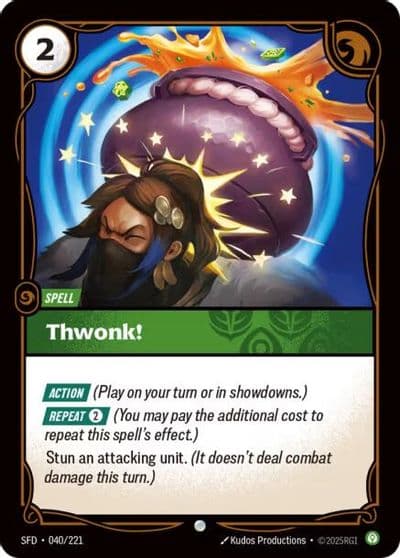 Thwonk Spiritforged Riftbound card