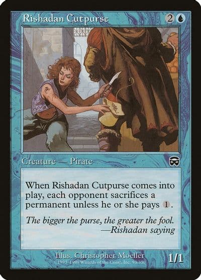 Rishadan Cutpurse Mercadian Masques Magic card