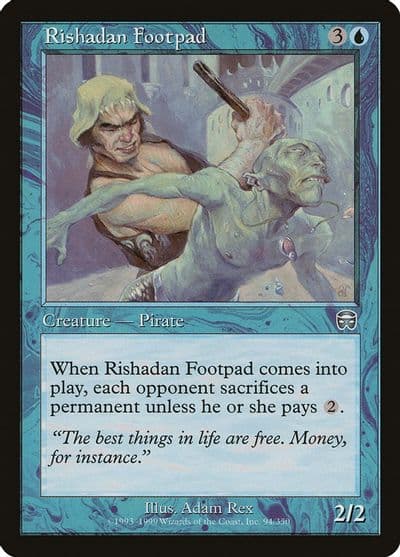 Rishadan Footpad Mercadian Masques Magic card