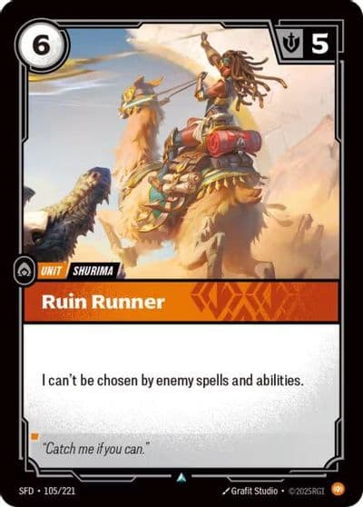 Ruin Runner Spiritforged Riftbound card