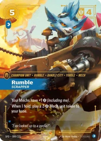 Rumble Scrapper Spiritforged Riftbound card
