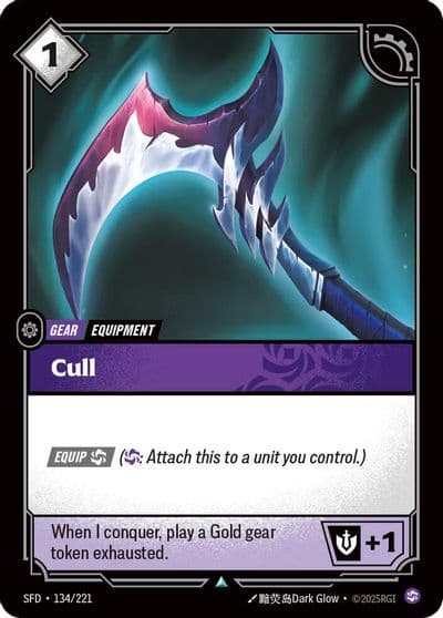 Cull Spiritforged Riftbound card