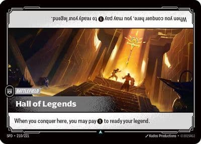 Hall of Legends Spiritforged Riftbound card