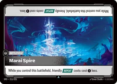 Marai Spire Spiritforged Riftbound card