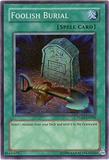 Foolish Burial Turbo Pack: Booster Two Yu-Gi-Oh! card