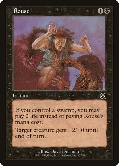 Rouse Mercadian Masques Magic card