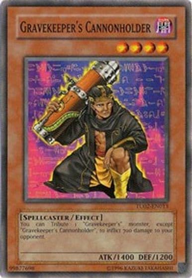 Gravekeepers Cannonholder Turbo Pack: Booster Two Yu-Gi-Oh! card