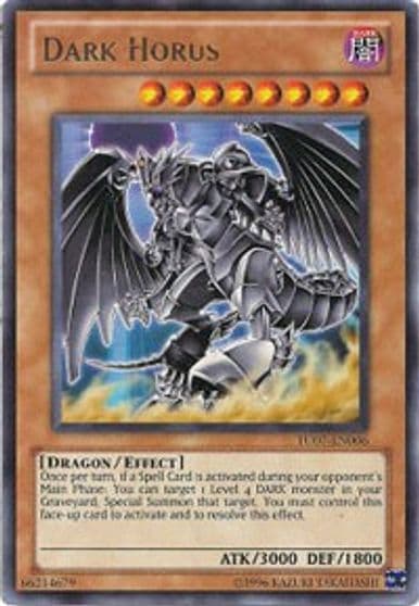 Dark Horus Turbo Pack: Booster Seven Yu-Gi-Oh! card