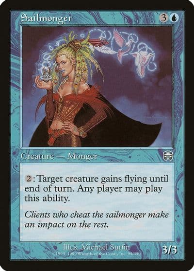 Sailmonger Mercadian Masques Magic card