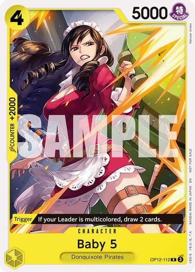 Baby 5 Tournament Pack 2026 Vol 1 One Piece Promotion Cards One Piece card