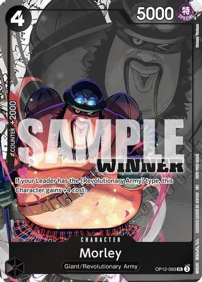 Morley Winner Pack 2026 Vol 1 One Piece Promotion Cards One Piece card